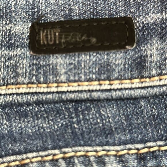 Kut from the Kloth Distressed Catherine Boyfriend Womens Jeans size 12 - Picture 6 of 11